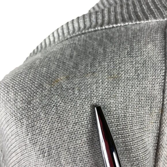 Marine Layer Elle Cashmere Blend Open Front Cardigan Women's Size Small Gray - Picture 7 of 10